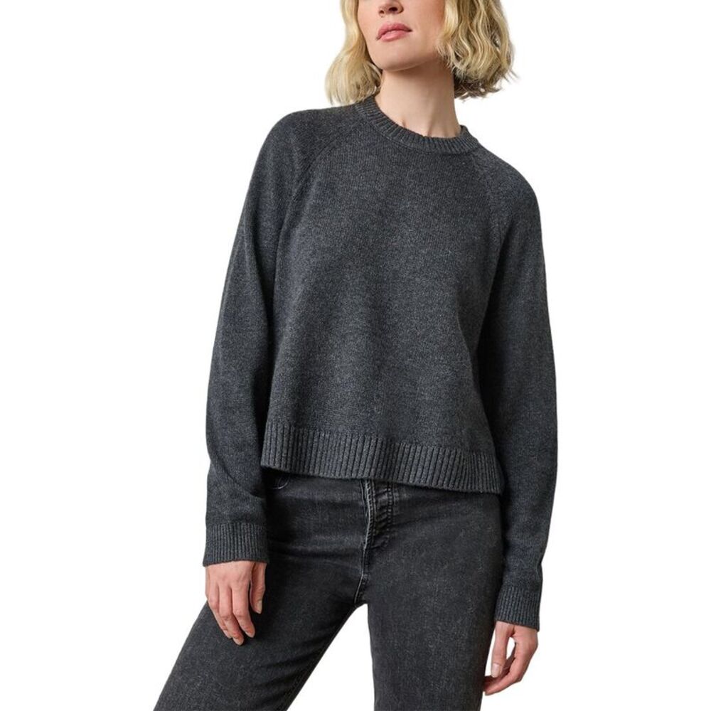 Lilla P Womens Pleat Back Raglan Sweater
